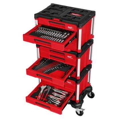 🔥🔥🔥2025 New Super Sale 366-pc Master Mechanics Hand Tool Set with PACKOUTTM Drawers and Dolly