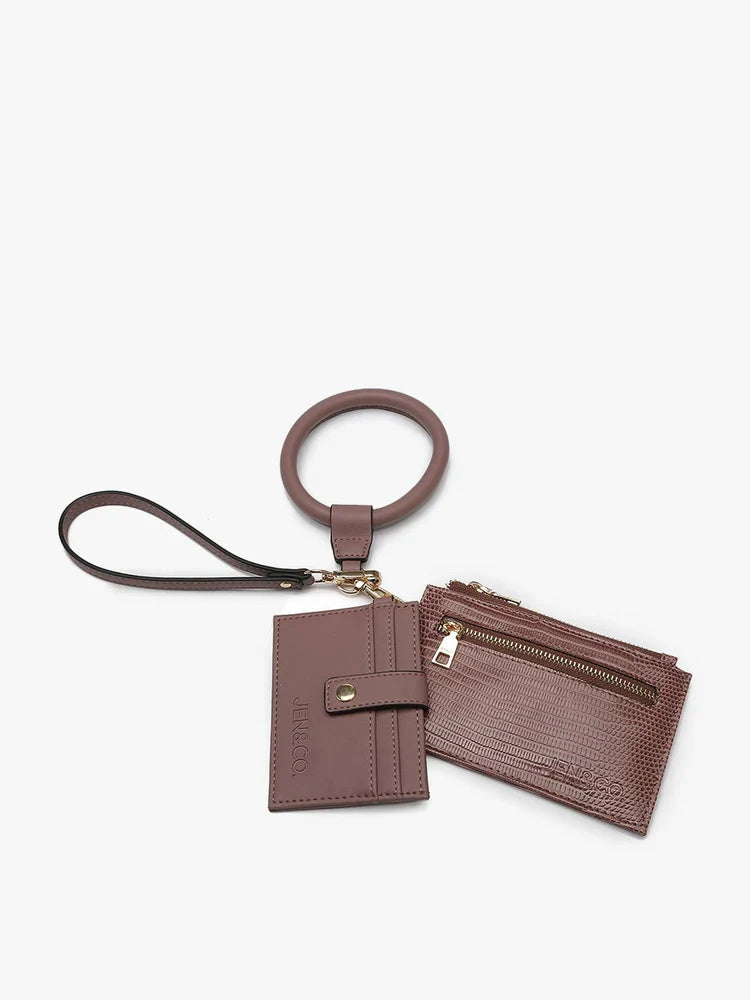 Libby Lizard Double Wallet Bangle